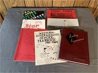 7-Western elementary and high school yearbooks