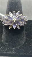 Sterling silver ring size 6