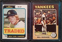 Vintage Topps - Bill Sudakis Card Lot (F-G)
