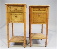 TWO R.J. HORNER & CO. NIGHT TABLES