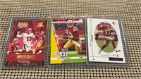 3ct Brock Purdy Rookie Football Cards