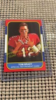 Tom Brady Sports Journal Special Retirement Card