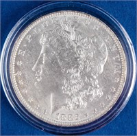 Coin 1882-O Morgan Silver Dollar AU