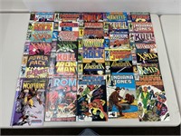 Approx. 35 Marvel comic books including