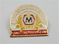 Molson Brewery Lapel Pin Made in Canada