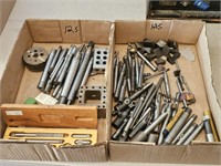 2-BOXES OF MACHINING TOOLS/CUTTERS