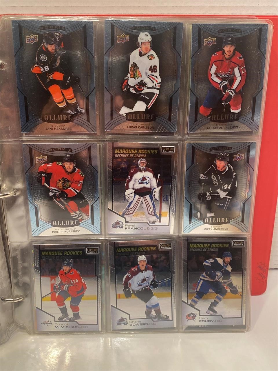 Hockey Rookie Card Lot