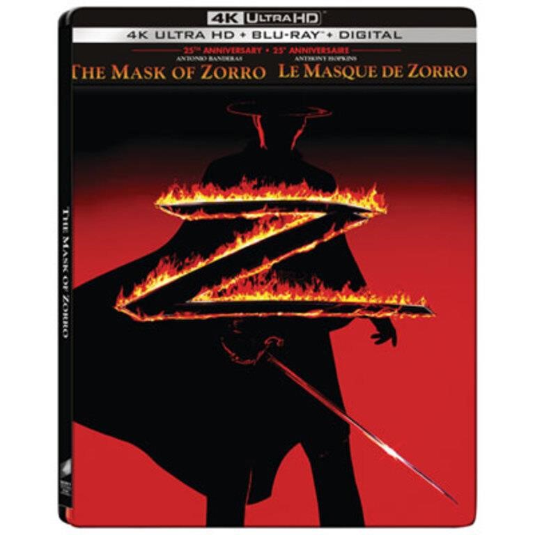 Mask of Zorro 25th Anniversary (English) (4K