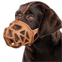 Medium, BARKLESS Dog Muzzle, Basket Muzzle for