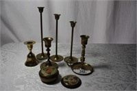 9 Pc Brass Decorative Items