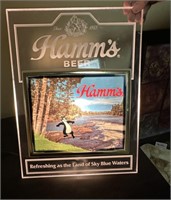 Hamm's Lighted sign - works