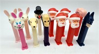 PEZ Dispensers - Christmas, Batman, Snoopy, Skelet