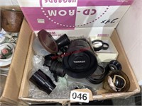 Box of Camera Lenses