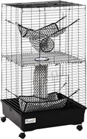 M305  PawHut Ferret Cage, 42" Metal Pet Habitat