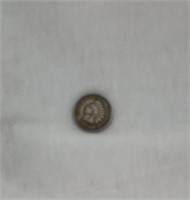 Of) 1901 Indian head penny condition F