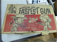 Vintage Kilgore "Fastest Gun" game w/ box