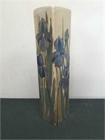 Signed 14.5 in decorative vase