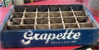 Grapette bottle advertising crate