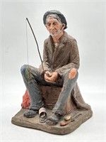 Vintage Michael Garman Fisherman #287 Figure