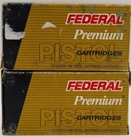 100 Rounds Of Federal Premium .357 Sig Ammo