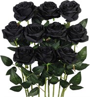 10PCS Artificial Roses Flower Silk Rose