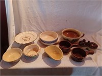 Stoneware & Pottery some Vintage largest 7 3/4"