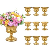 Gold Vase for Centerpieces Compote Bowl: Wedding P