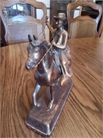 Dodge Gladys Brown Edwards?? Roping cowboy statue