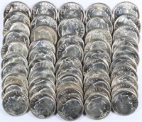 Tube of 50: 1951-D BU 90% Silver Dimes