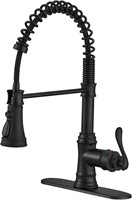 Evolvegoods Kitchen Faucet-Pull Down  Black