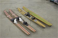 (2) SETS OF WATER SKIS