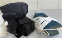 Bag of braces - leg brace, back brace, and more