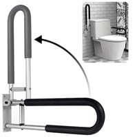 E4526  BESTSLE Toilet Handrails 23.6 inch