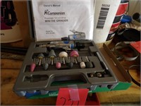 Mini die grinder kit in box