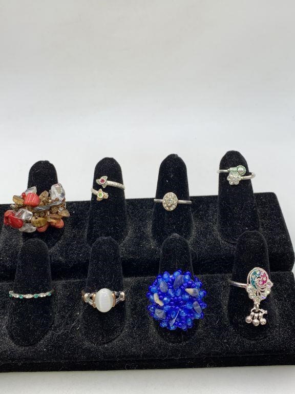 RING LOT OF 8