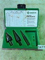 Greenlee sweep stepper step bit kit