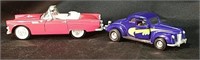 1:24 '55 Thunderbird & '40 Ford Coupe Diecast