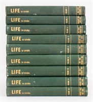 Mid-Century Leather Bounded Life Magazine, 9