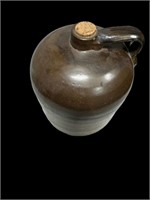 Vintage Crock style jug with cork