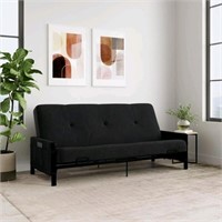 New DHP Fairview Futon Set with Black Metal Frame,