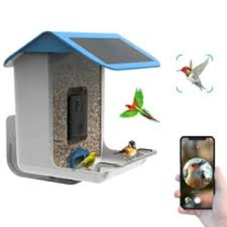 Solar Bird Feeder