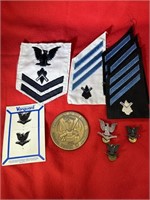 MILITARY PATCHES AND PINS, CHALLENGE COIN US