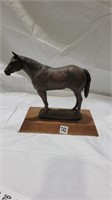 Heavy Bronze America quarter horse statue