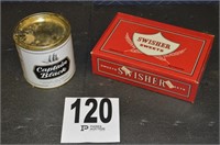 Vintage Captain Black Tobacco Tin and Swisher