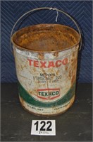 Vintage Texaco Oil Bucket