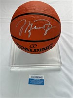 Michael Jordan Autographed Rare Basketball + COA