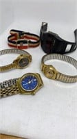 Group of watches quartz analog and digital