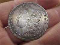 1885 Morgan Silver Dollar