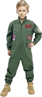 KIDS LARGE Jackets Fighter Pilot Costume 55-59inch