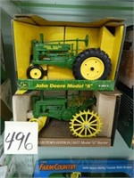 (2) John Deere Tractors - Model A & Model G (NIB)